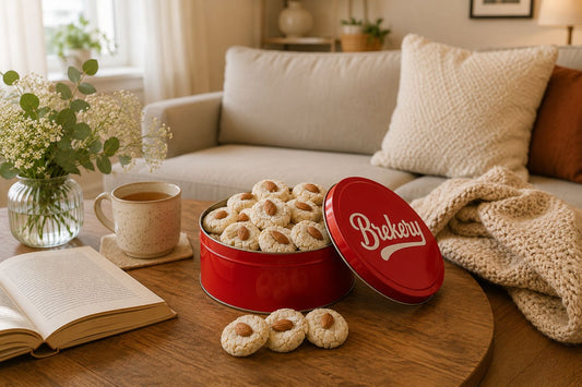 A Cookie Tin on the Coffee Table