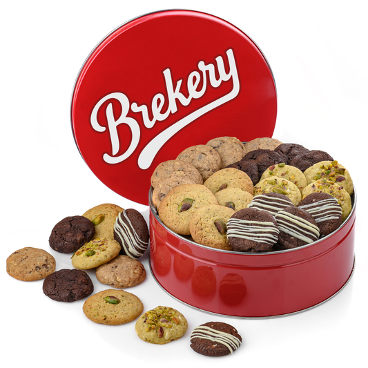 40 Reasons to Smile: Brekery Premium Mini Cookie Tin
